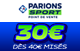 Bon ParionsSport Point de Vente